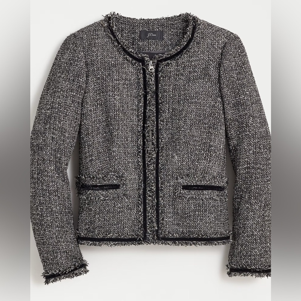 J.Crew Lady Jacket in Sparkling Constellation Tweed